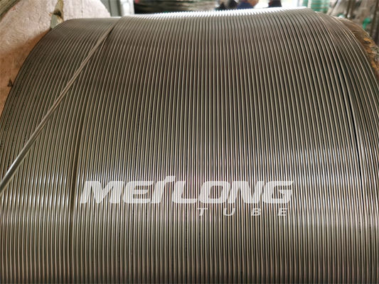 Duplex 2507 SS Hydraulic Tubing Ss Capillary Tube พร้อมคุณสมบัติทางกลที่ได้รับการปรับปรุง