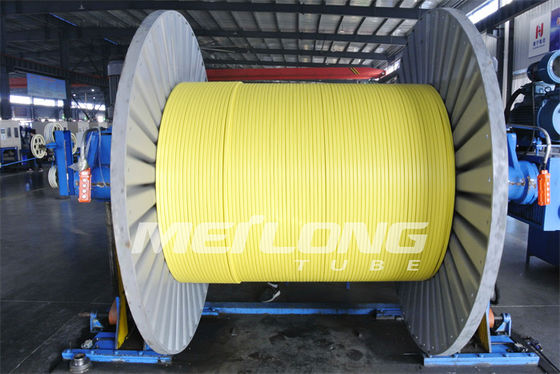 PVDF Encapsulated Ss Capillary Tube Control Line Flatpack สำหรับบ่อน้ำมันและก๊าซ