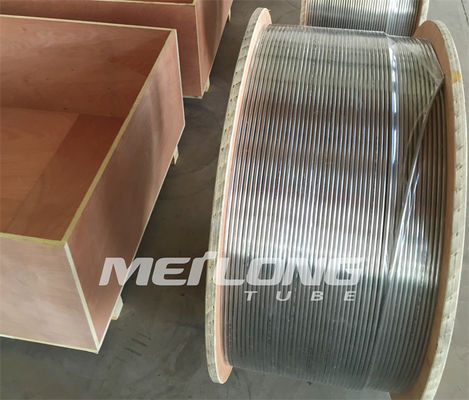 3/8 '' Od X 0.065 '' Wt ท่อความร้อนใต้พิภพสายการฉีดลงหลุมโลหะขด