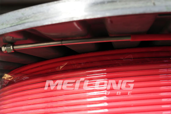 สายควบคุมแบบห่อหุ้มดูเพล็กซ์ 2205 Santoprene TPV 1/2 '' OD X 0.065 '' WT
