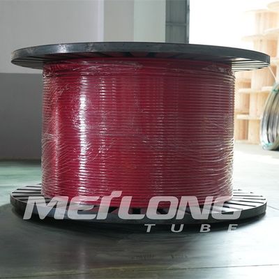 สายควบคุมแบบห่อหุ้มดูเพล็กซ์ 2205 Santoprene TPV 1/2 '' OD X 0.065 '' WT