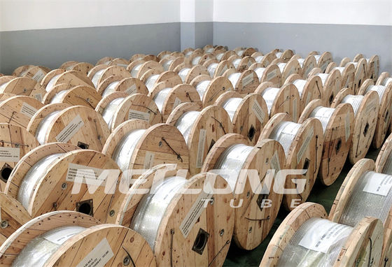ASTM A269 ท่อขดสแตนเลสสายฉีดเคมี 3/8 '' OD X 0.065 '' WT