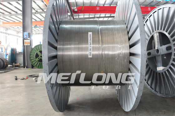 OEM Capillary Line ระบบควบคุมไฮดรอลิกท่อสแตนเลสคอยล์ 1/4 '' OD X 0.049 '' WT