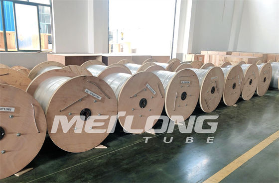 Inconel 625 Capillary Coiled Tubing Line ท่อฉีด ss capillary tube สำหรับบ่อความร้อนใต้พิภพ