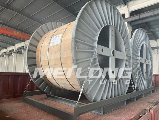 สายควบคุมไฮดรอลิก PP โพรพิลีนท่อสแตนเลสขด Flatpack SS316L