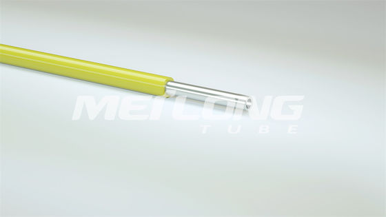 SS316L สายควบคุมแบบห่อหุ้มสีดำสายควบคุมไฮดรอลิกสี่เหลี่ยมกลม SS316L