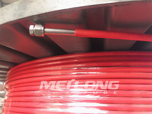 สายควบคุมแบบห่อหุ้ม 10,000Psi ดูเพล็กซ์ 2507 FEP