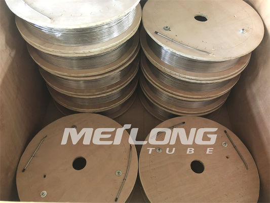 ท่อเส้นเส้นเลือดฝอยสแตนเลส 10,000Psi สำหรับการควบคุมไฮดรอลิกและการฉีดสารเคมี