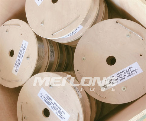 ท่อเส้นเส้นเลือดฝอยสแตนเลส 10,000Psi สำหรับการควบคุมไฮดรอลิกและการฉีดสารเคมี