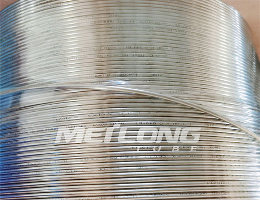ASTM A789 สายควบคุมไฮดรอลิกอบอ่อน 1 2 ท่อคอยล์สแตนเลสสำหรับ Downhole