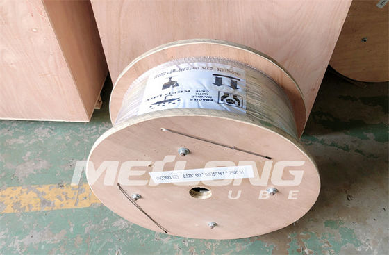 สายฉีดเคมีโลหะผสมนิกเกิล 10,000Psi 1/4''OD X 0.049''WT