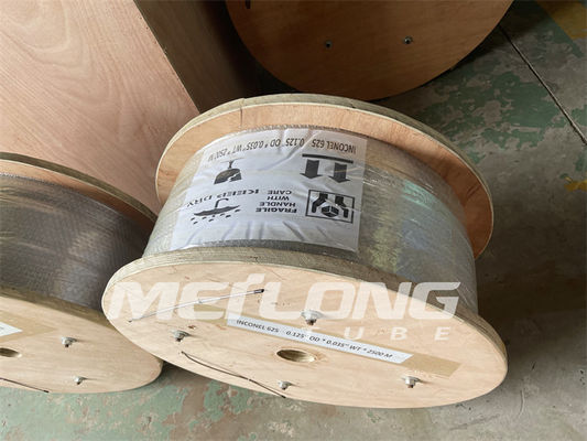 สายฉีดเคมีโลหะผสมนิกเกิล 10,000Psi 1/4''OD X 0.049''WT