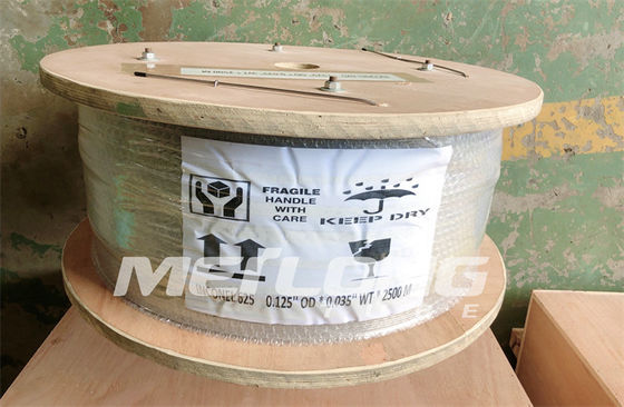 สายฉีดเคมีโลหะผสมนิกเกิล 10,000Psi 1/4''OD X 0.049''WT