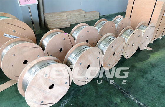 Inconel 625 ท่อโลหะผสมนิกเกิล ท่อโลหะผสม 825 ที่ไม่มีรอยเชื่อมวงโคจร