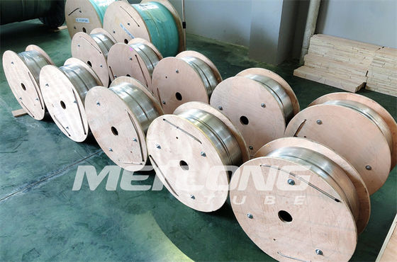 Inconel 625 ท่อโลหะผสมนิกเกิล ท่อโลหะผสม 825 ที่ไม่มีรอยเชื่อมวงโคจร