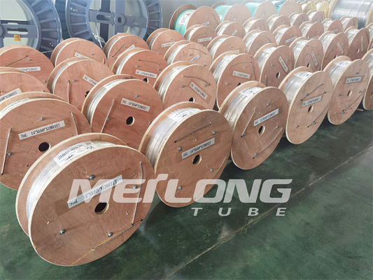 10,000psi Duplex 2507 ท่อความร้อนใต้พิภพสายควบคุมไฮดรอลิก